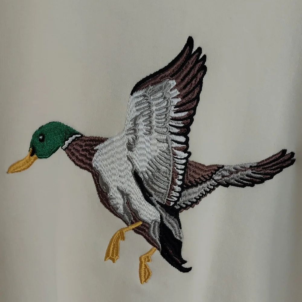Zara Ivory Sweater with Flying Bird Design - Picture 6 of 6